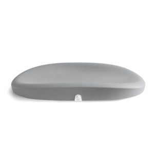 Hatch Grow Smart Changing Pad & Baby Scale (Grey) | Smart changing pad with built-in baby scale. tracks weight and feeding in the Hatch app. wipeable waterproof surface(Grey)