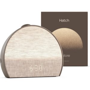 Hatch Restore 3 Sunrise Alarm Clock. Sound Machine. Smart Light (Cocoa) – White Noise. Screen-Free Sleep Routine(Cocoa)