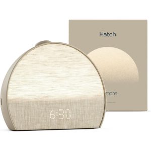 Hatch Restore 3 Sunrise Alarm Clock. Sound Machine. Smart Light (Cocoa) – White Noise. Screen-Free Sleep Routine(Greige)